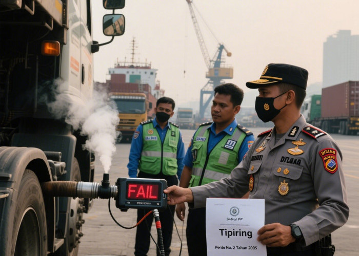 12 Kendaraan Berat Tak Lolos Uji Emisi di Tanjung Priok, Pemilik Didenda hingga Rp 8 Juta
