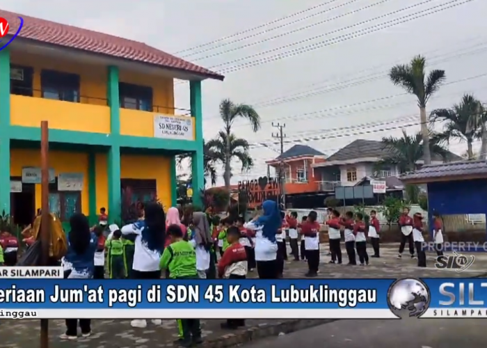 Keceriaan Jumat Pagi di SD Negeri 45 Kota Lubuklinggau