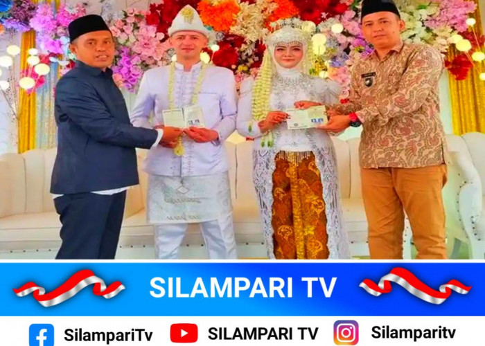 Dari Facebook ke Pelaminan, Bule Turki Resmi Nikahi Gadis Lubuklinggau