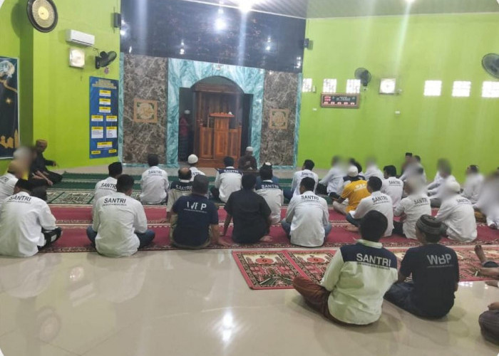 Perkuat Keimanan Warga Binaan, Lapas Narkotika Muara Beliti Bersinergi dengan Ponpes Darusallam