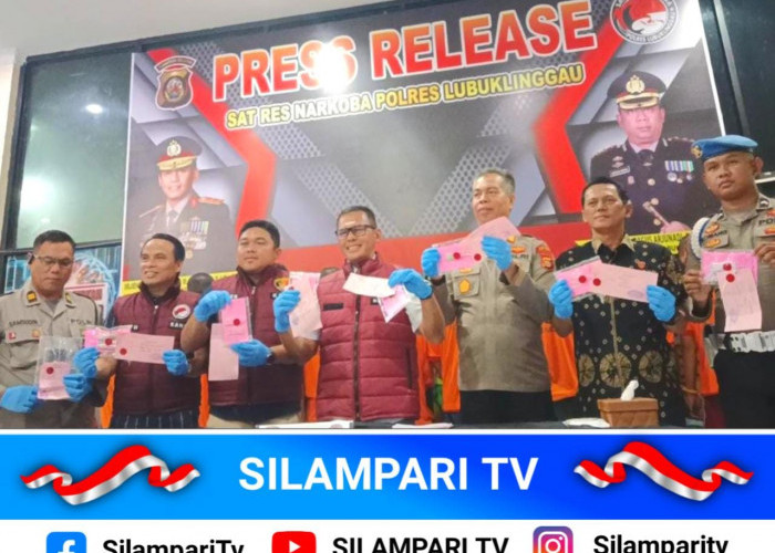 Polres Lubuklinggau Ungkap 9 Kasus Narkoba, 10 Tersangka Ditangkap Dalam Satu Bulan