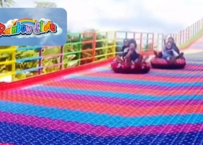 Rainbow Slide Indoor! Wahana Terbaru Pertama di Palembang, Rekomendasi Liburan Bersama Keluarga