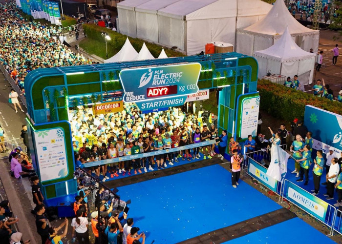 PLN Electric Run 2025 Targetkan 7.500 Pelari, Incar Pengurangan Emisi 21.812 Kg CO2
