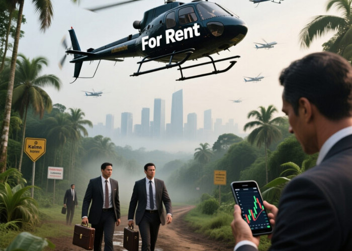 Crazy Rich RI Mulai Hidup Irit, Bos Sewa Helikopter Ungkap Penurunan Permintaan Hingga 40%