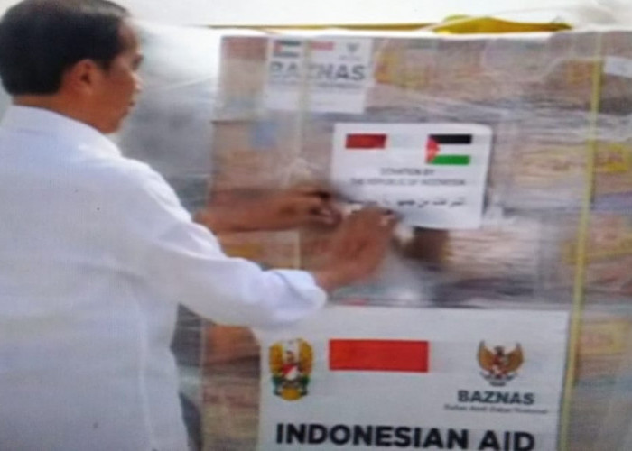 Peduli Palestina, Presiden Jokowi Lepas Bantuan untuk Palestina Tahap 2