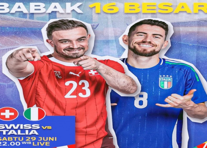 Prediksi Skor Euro 2024: Swiss vs Italia, Malam Ini
