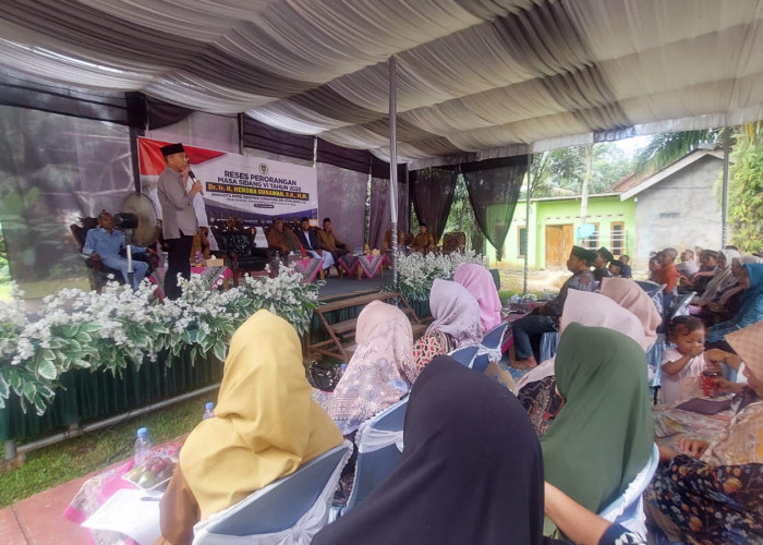 Obati Kerinduan Masyarakat, Anggota DPRD Sumsel Hendra Gunawan Hadir Langsung Mendengarkan Aspirasi Warga