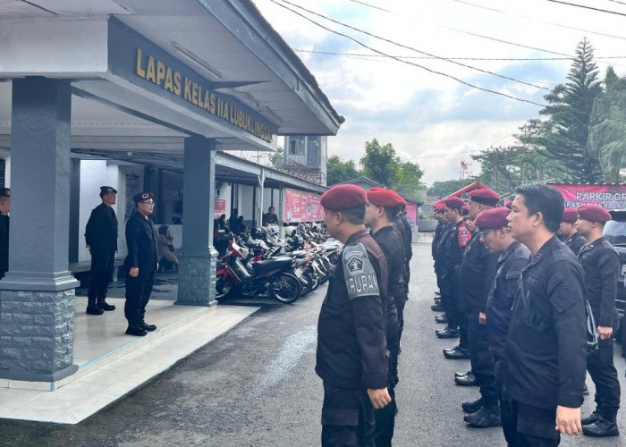 Kalapas Lubuklinggau Berikan Pelatihan PBB dan Pengarahan kepada Petugas