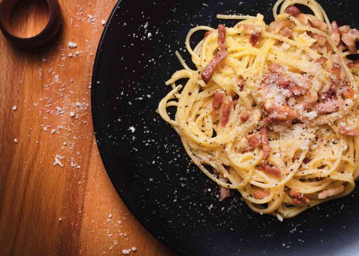 Resep Spaghetti Carbonara Klasik yang Gurih Mulur Untuk Makan Malam