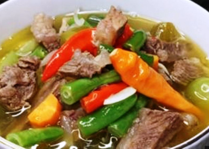 Resep Sayur Asem Daging Sapi, Segar Kuahnya Bikin Ketagihan