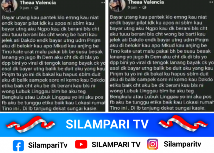 Gara-gara Utang Rp. 200 Ribu, Foto Wanita Lubuklinggau Berpakaian Minim Disebar Penagih
