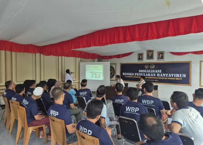 Lapas Narkotika Muara Beliti Gelar Sosialisasi Pencegahan Hantavirus bagi Petugas, WBP, dan Masyarakat
