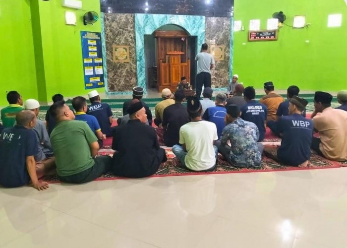 Semarak HUT RI, Lapas Narkotika Muara Beliti Gelar Lomba Adzan bagi Warga Binaan