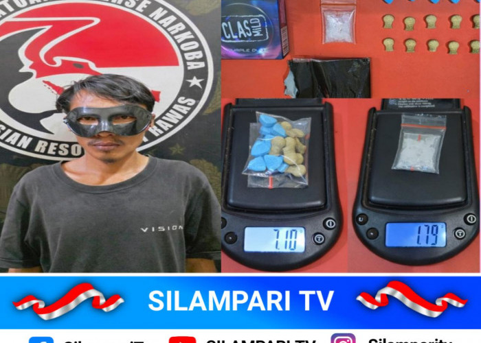 Tak Sadar Pembelinya Polisi, Pengedar Narkoba di Musi Rawas Ditangkap