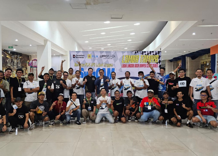 PLN UP3 Lubuklinggau Gelar Lomba Swacam Tamiya Pererat Kedekatan Dengan Pelanggan di Lippo Plaza