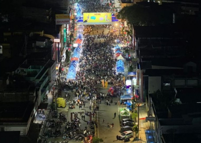 Palembang Hidup dengan CFD & CFN: Warga Antusias, UMKM Ikut Tumbuh