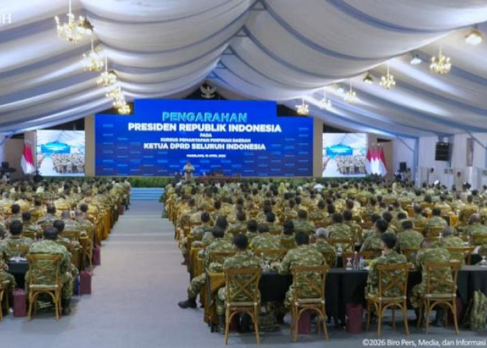 Prabowo Hadiri Langsung Kursus Ketua DPRD se-Indonesia di Lemhanas