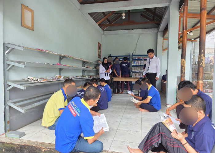 Dorong Minat Baca, Perpustakaan Nasional Beri Bantuan Buku ke Lapas Narkotika Muara Beliti