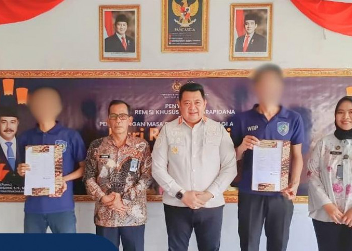 Wujud Pemenuhan Hak Warga Binaan, Lapas Narkotika Muara Beliti Serahkan Remisi Khusus Waisak 2026