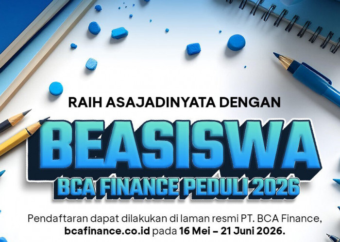 Beasiswa BCA Finance 2026 Dibuka, Mahasiswa Bisa Dapat Bantuan Rp3,5 Juta per Semester
