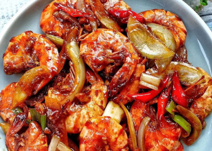 Resep Tumis Udang Bumbu Gurih Pedas, Cocok Untuk Makan Siang