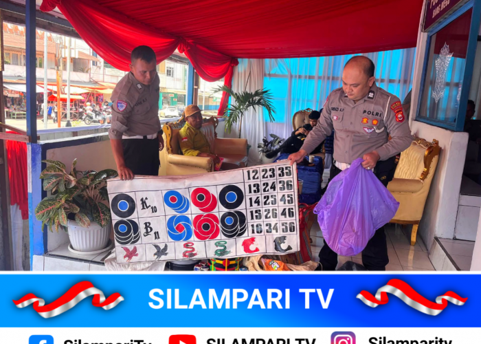 Polres Rejang Lebong Tertibkan Judi Dadu, Pelaku Kabur Saat Digerebek