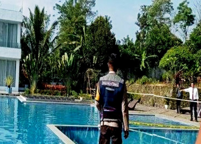 Anak Umur 5 Tahun Meninggal Dunia Diduga Tenggelam di Kolam Renang di Pagar Alam, Polres Langsung Olah TKP