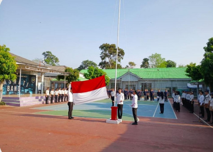 Perkokoh Nilai-Nilai Pancasila, Lapas Narkotika Kelas IIA Muara Beliti Laksanakan Upacara Hari Lahir Pancasila