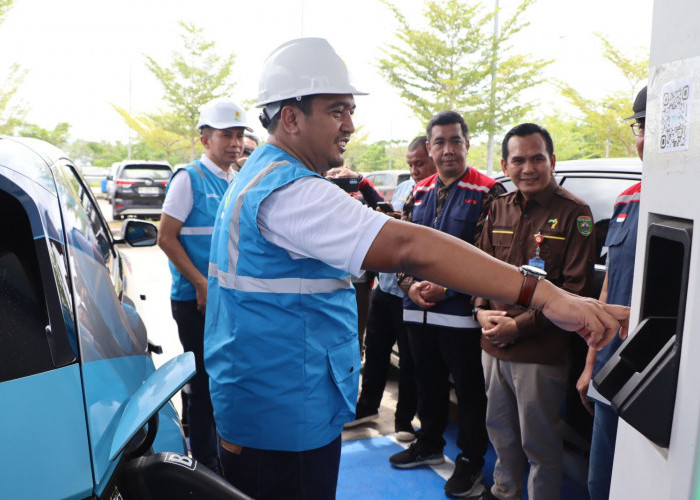 SPKLU Tersedia di Semua Rest Area Jalur Mudik Tol Trans Sumatera-Jawa, PLN UID S2JB Dukung Kenyamanan Mudik