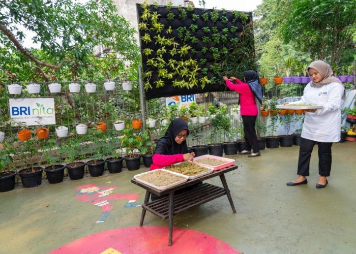 BRI Diakui atas Peran Nyata dalam Urban Farming dan Pemberdayaan  Perempuan