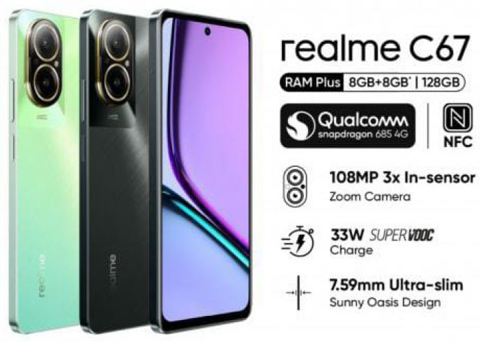 Realme C67: Smartphone Mid-Range dengan Kamera 108MP, Kini Lebih Terjangkau!