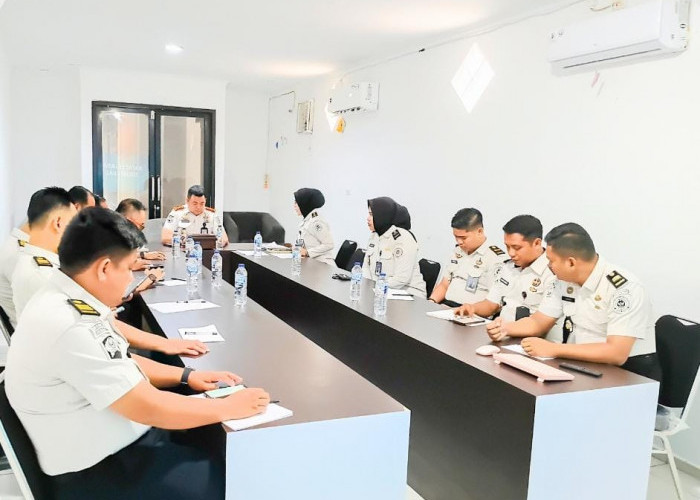 Konsolidasi Tanpa Kompromi, Kalapas Narkotika Muara Beliti Pimpin Rapat Strategis Pejabat Struktural