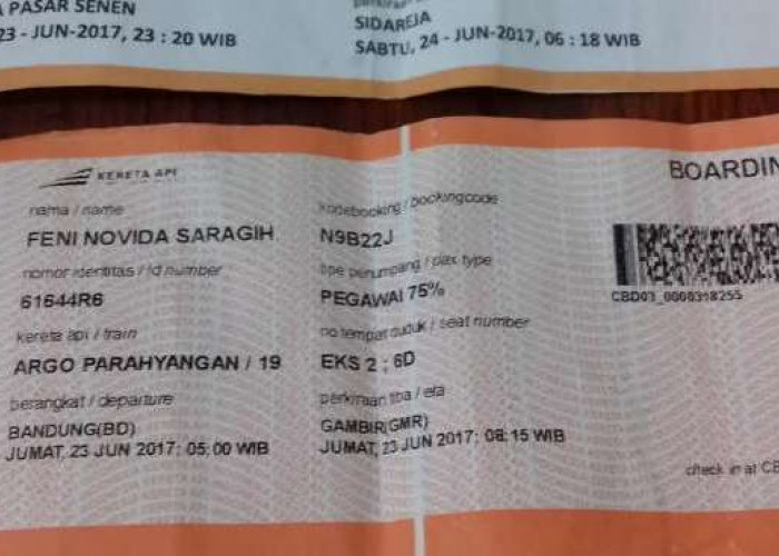 Tiket Kereta Api Mudik Lebaran 2025 Mulai Dijual, Ini Jadwal dan Cara Pesannya