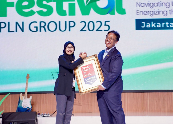 Transformasi Organisasi Berbuah Manis, PLN Raih Sertifikasi Great Place to Work 2025
