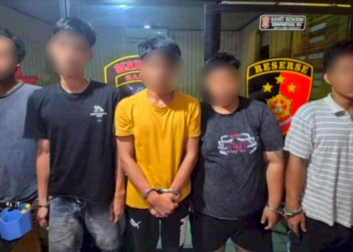 Lima Sekawan Kompak Gasak Isi Gudang Tenda di Lubuklinggau, Kerugian Capai Rp130 Juta