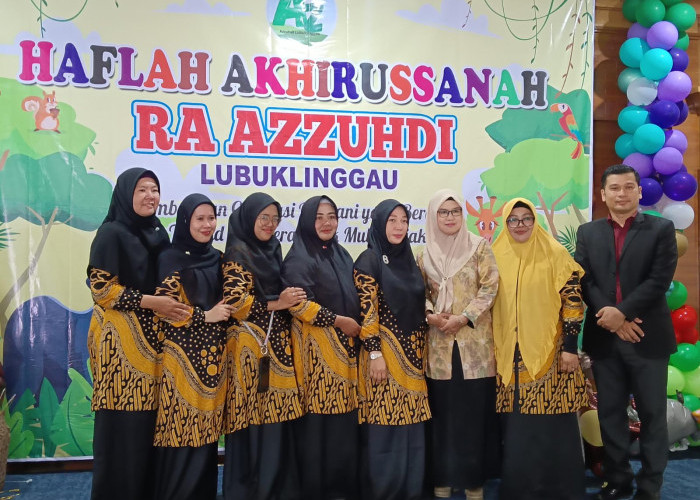 Sukses ! Haflah Akhirussanah RA Azzuhdi Lubuklinggau Tahun 2026 Cetak Generasi Rabbani Berakhlak Mulia