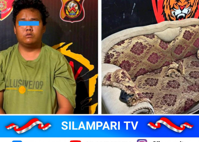 Kerugian Rp7 Juta, Pemuda di Lubuklinggau Diduga Curi Sofa Milik Ibu Sendiri