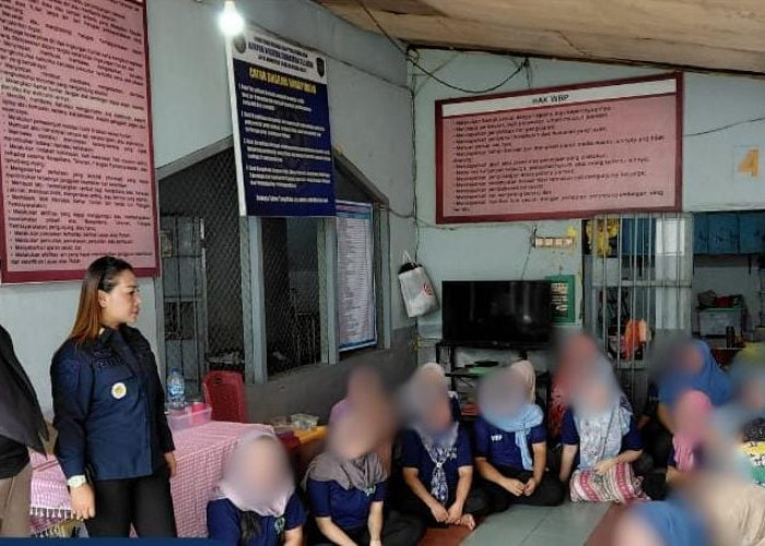 Ciptakan Suasana Aman, Kasubsi Keamanan Lapas Narkotika Muara Beliti Lakukan Tegur Sapa