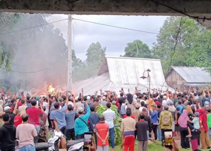 Kantor PPA TNBBS Lampung Dibakar, Polisi Ringkus 5 Warga Diduga Pelaku!