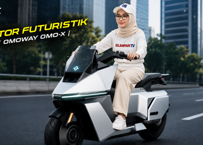 Canggih! Skuter Listrik Omo X dengan Teknologi Self-Balancing Debut Perdana di Indonesia