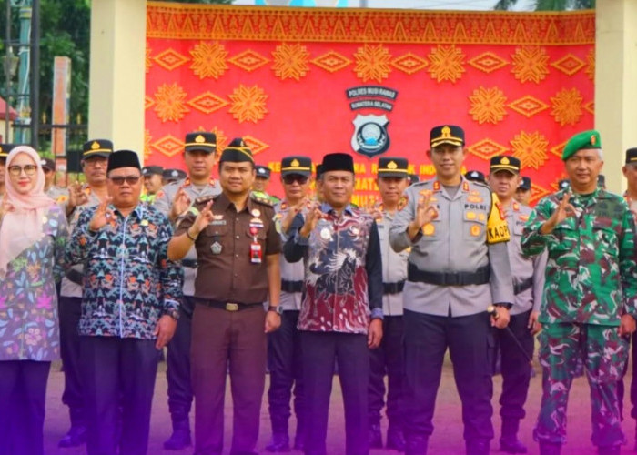 Polres Musi Rawas Siap Amankan Mudik, Apel Operasi Ketupat 2026 Digelar