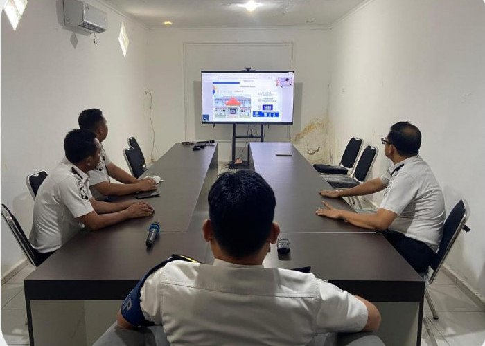 Perkuat Sinergi, Lapas Narkotika Muara Beliti Ikuti Zoom Bersama Komisi IV DPR RI