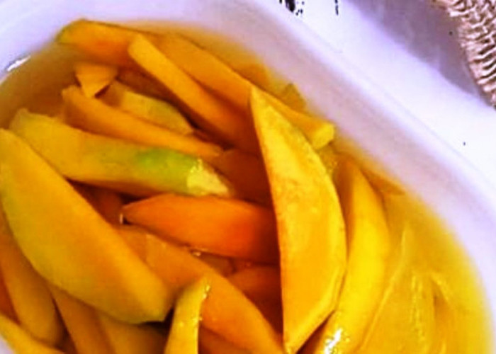 Resep Manisan Mangga: Seger Manis yang Bikin Ketagihan