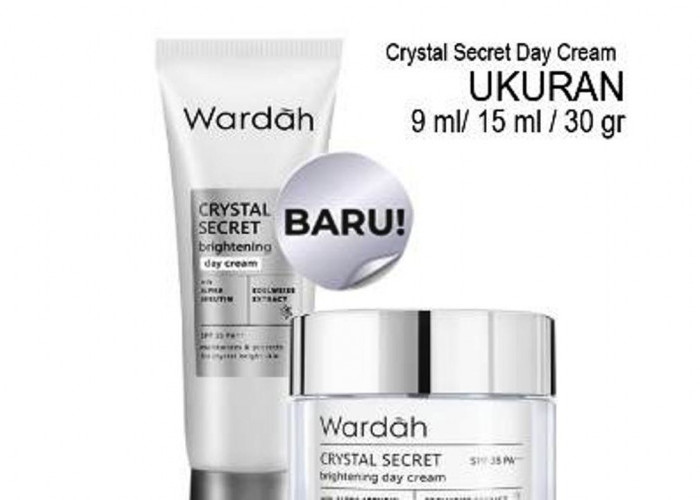 Ini dia Review Jujur Pelembap Wardah Crystal Secret!