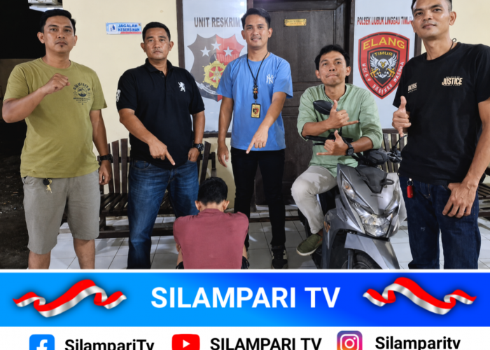 Gelapkan Motor Kenalan Demi Main Slot, Warga Musi Rawas Ditangkap Tim Elang Timur