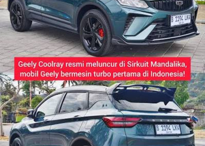 Geely Coolray Resmi Meluncur di Indonesia, Siap Tantang Honda HR-V hingga Toyota Yaris Cross