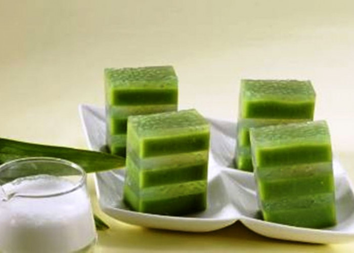 Resep Puding Pandan Santan: Manisnya Pas, Creamy, dan Mudah Dibuat