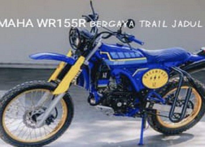 YAMAHA Sulap Motor  WR155R Menjadi Trail Jadul, Cocok Untuk Bikers di Pantai