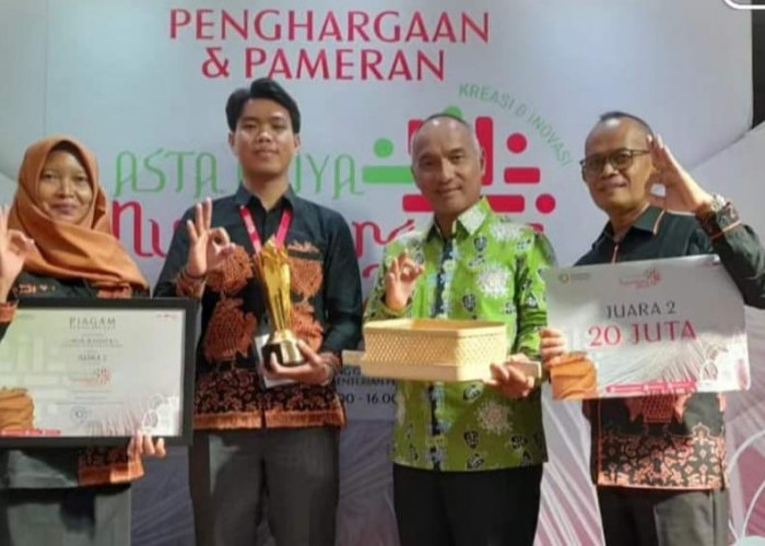 Rancang Desain Biduk untuk Hantaran, Umir Rahman Juara 2 Nasional Kompetisi Kerajinan Kriya Nusantara 2024