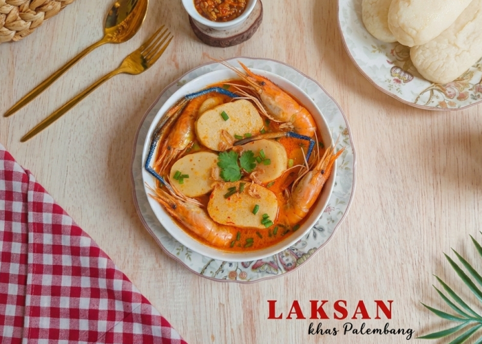 Nikmatnya Laksan Udang Satang, Sajian Khas Palembang yang Kaya Protein untuk Menu Buka Puasa